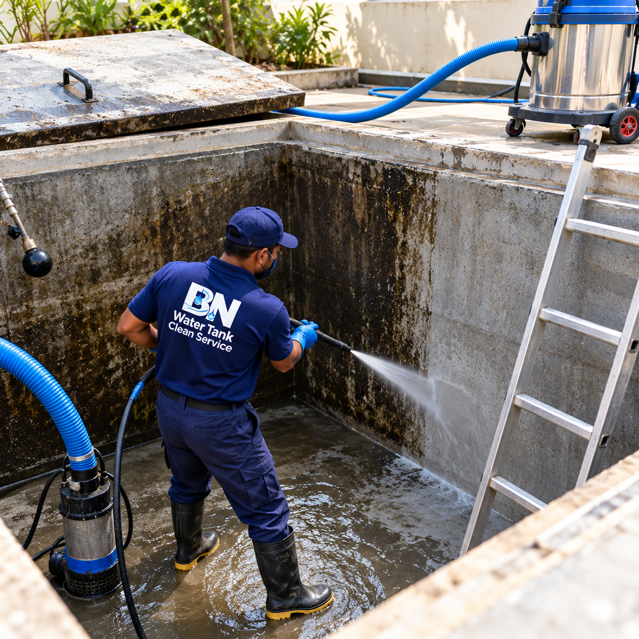 Underground Tank Cleaning